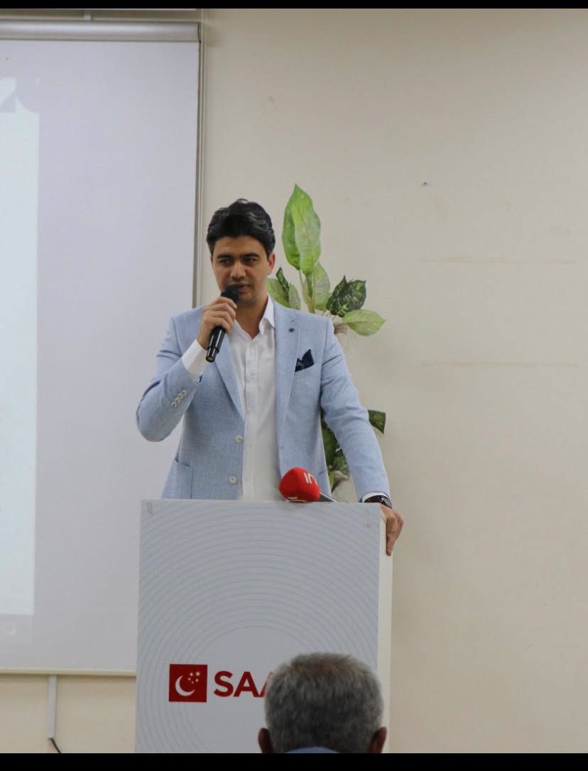 Saadet Partisi Hatay İl Başkanı Fadıl Koçak, konteyner kentlerde devam