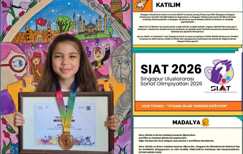 Hataylı genç sanatçı Asya Alyanak, uluslararası sanat arenasında elde ettiği