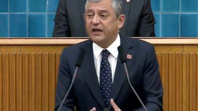 Cumhuriyet Halk Partisi (CHP) Genel Başkanı Özgür Özel, partisinin TBMM