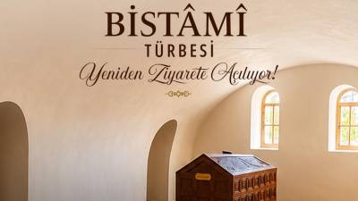 Hatay’ın Kırıkhan ilçesinde bulunan Bayezid-i Bistami Türbesi, yeniden ziyarete açılıyor.