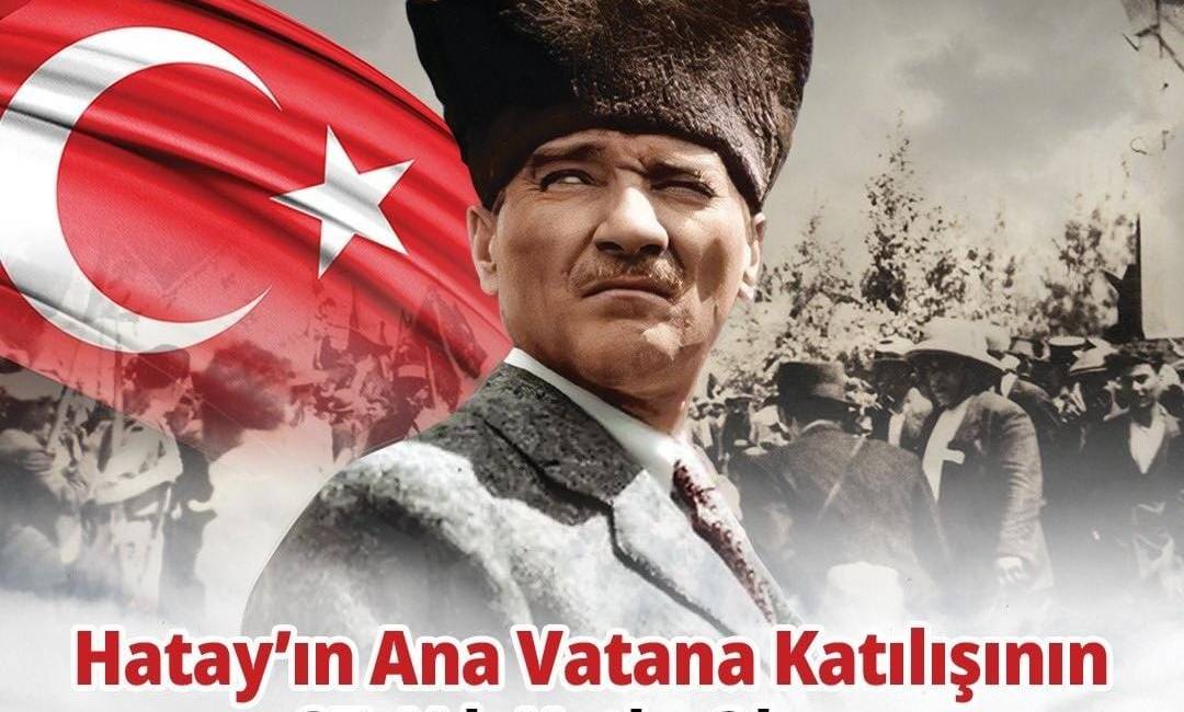 Ankara Büyükşehir Belediye Başkanı Mansur Yavaş, Hatay’ın ana vatana katılışının