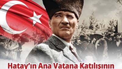 Ankara Büyükşehir Belediye Başkanı Mansur Yavaş, Hatay’ın ana vatana katılışının