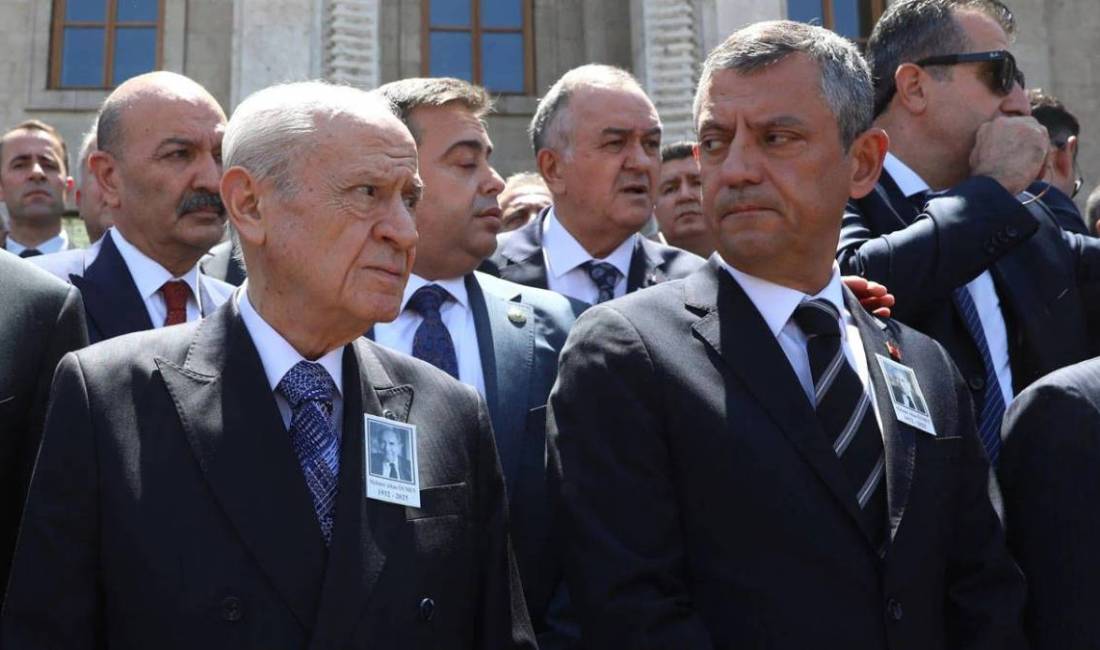 MHP Genel Başkanı Devlet Bahçeli, CHP Genel Başkanı Özgür Özel'in