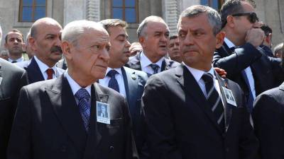 MHP Genel Başkanı Devlet Bahçeli, CHP Genel Başkanı Özgür Özel'in