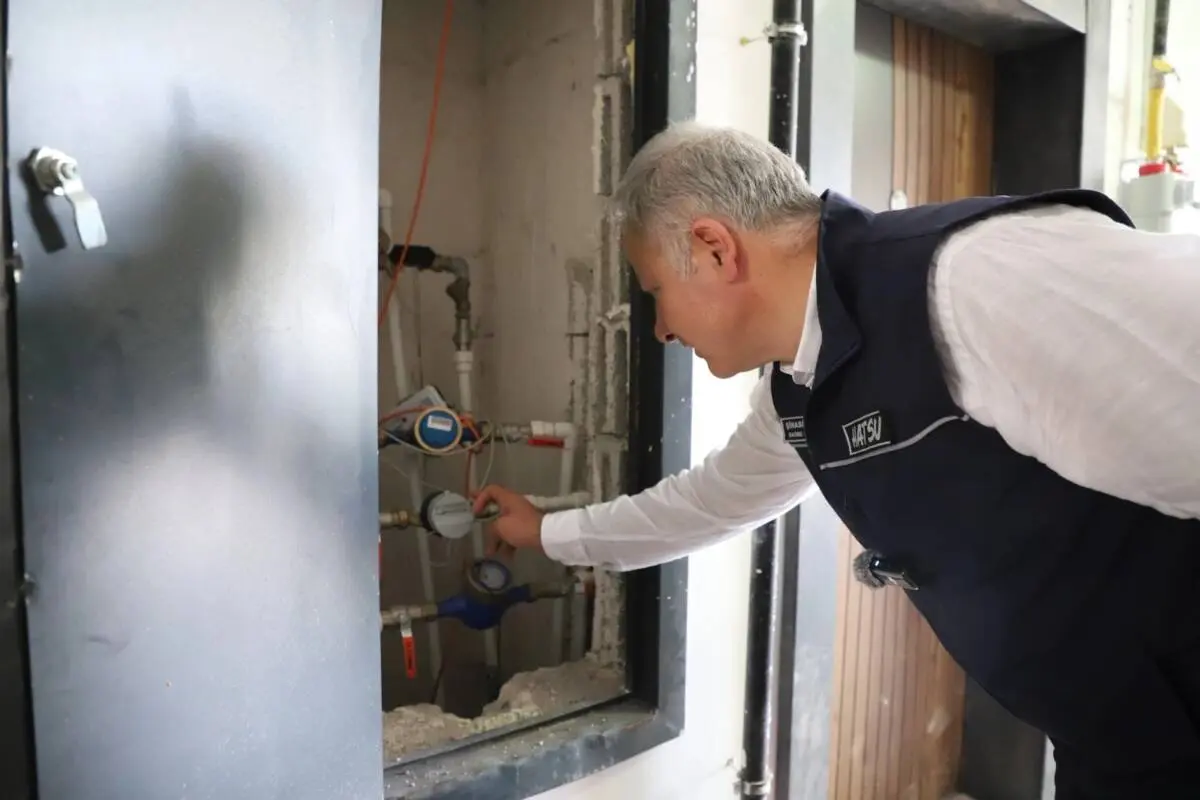 Hatay’da ev ve işyerlerine su alan abone sayısı 550 bine