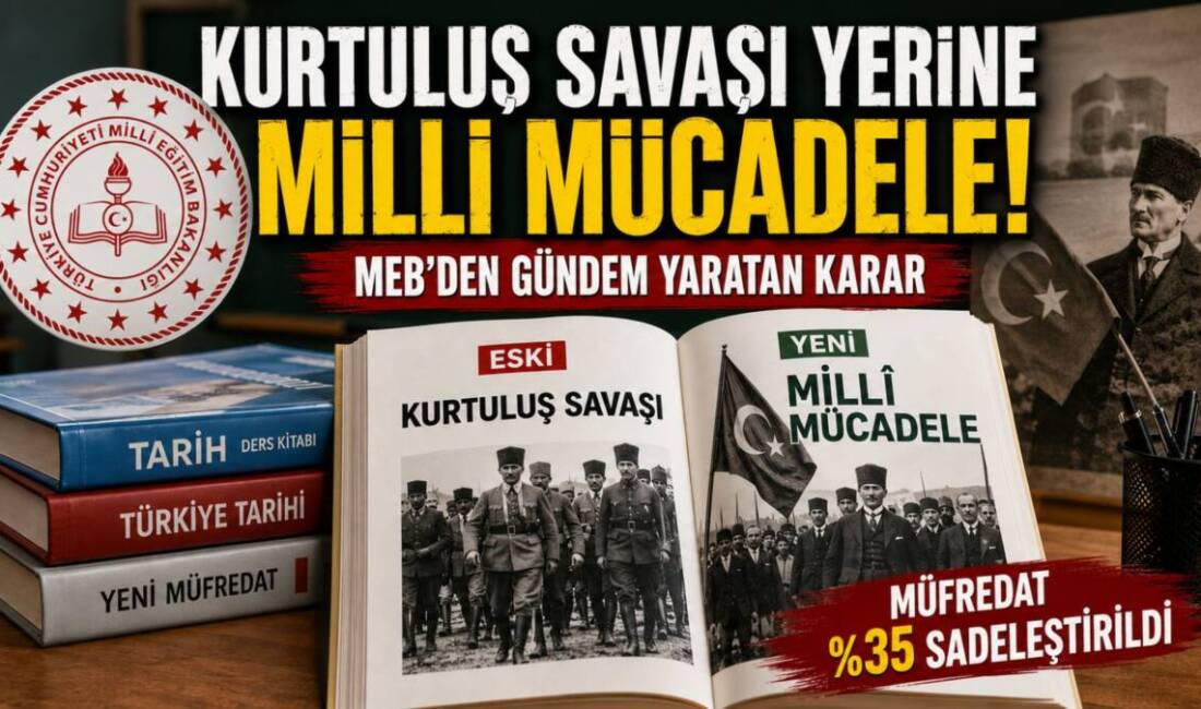 Milli Eğitim Bakanlığı (MEB), yeni eğitim-öğretim döneminde okutulacak ders kitaplarında