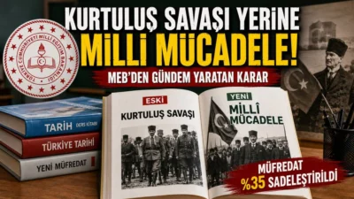 Milli Eğitim Bakanlığı (MEB), yeni eğitim-öğretim döneminde okutulacak ders kitaplarında