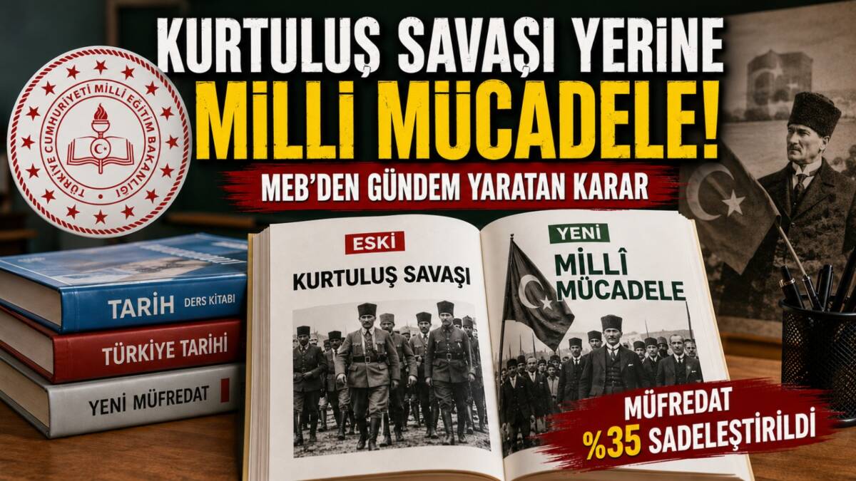Milli Eğitim Bakanlığı (MEB), yeni eğitim-öğretim döneminde okutulacak ders kitaplarında