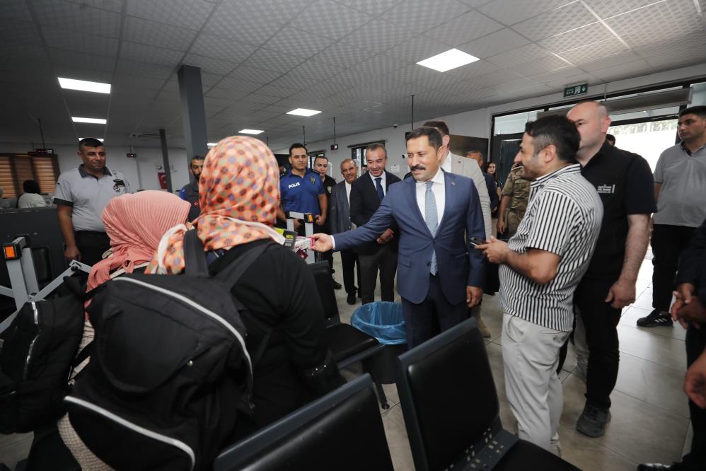 Hatay Valisi Mustafa Masatlı, Reyhanlı ilçesinde bulunan Cilvegözü Kara Hudut