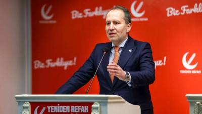 Yeniden Refah Partisi Genel Başkanı Fatih Erbakan, yaklaşan seçimlere ilişkin