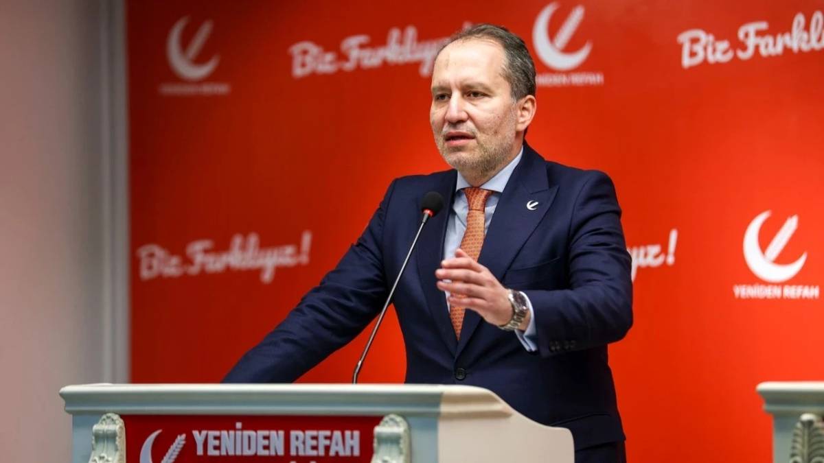 Yeniden Refah Partisi Genel Başkanı Fatih Erbakan, yaklaşan seçimlere ilişkin