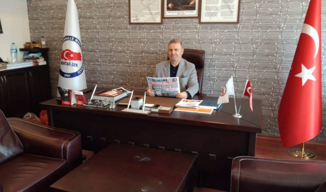 Türkiye Köy ve Mahalle Muhtarları Sendikası Başkanı Mustafa Altay, muhtarların