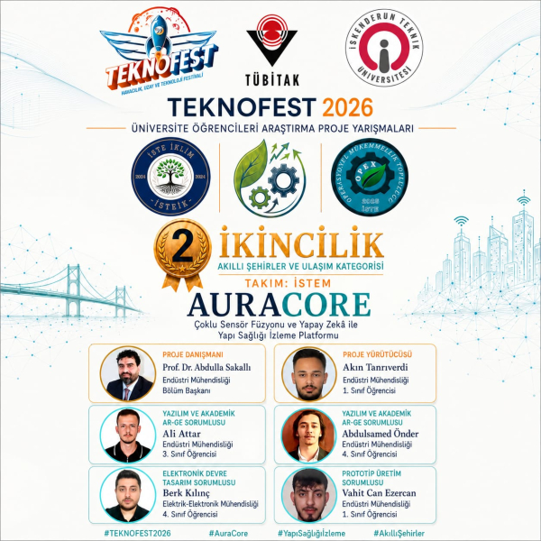 İskenderun Teknik Üniversitesi, bilim ve teknoloji alanındaki üretkenliğini TEKNOFEST 2026’da