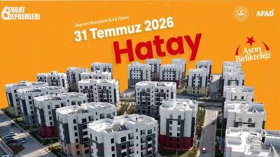 6 Şubat depremlerinin ardından yürütülen yeniden inşa çalışmalarında önemli bir
