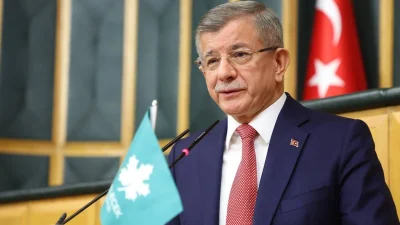 Eski Başbakan ve Gelecek Partisi Genel Başkanı Ahmet Davutoğlu, yaptığı