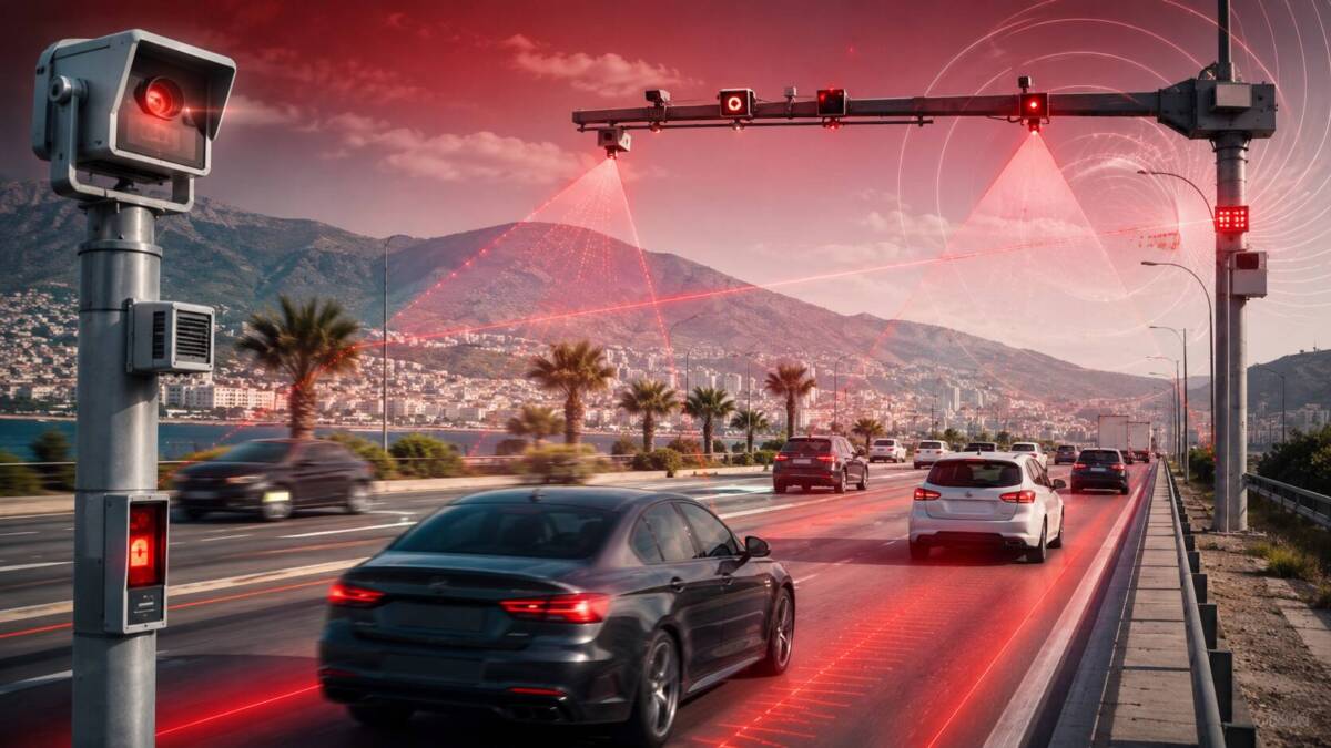 Hatay’da beş ayrı güzergâhta kurulan Elektronik Denetleme Sistemi bugün aktif