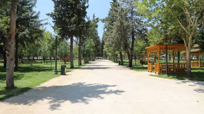 Hassa’daki 15 Kasım Gürhan Ergüneş Parkı, HBB’nin çalışmalarıyla modern ve