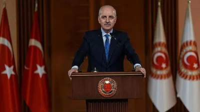 Türkiye Büyük Millet Meclisi (TBMM) Başkanı Numan Kurtulmuş, kamuoyunda "Terörsüz