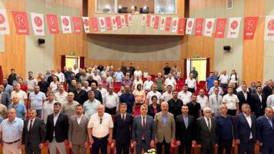 Milliyetçi Hareket Partisi'nin Hatay'daki 15. Olağan İlçe Kongreleri kapsamında Belen'de