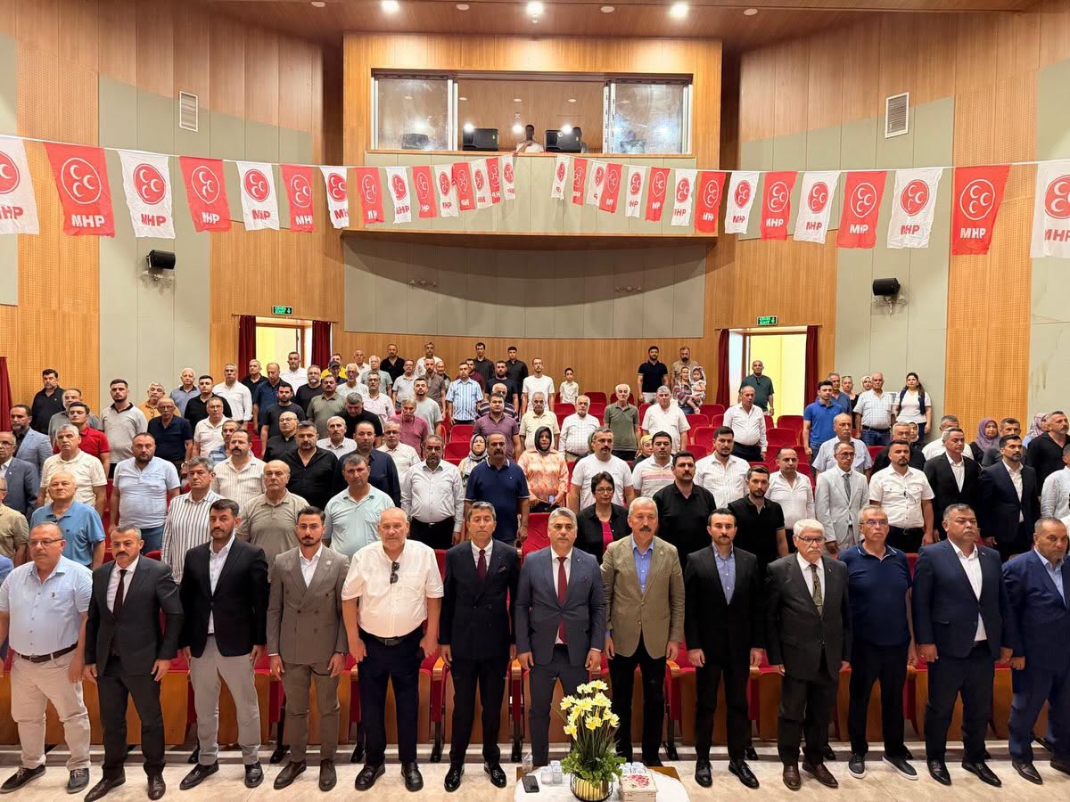 Milliyetçi Hareket Partisi'nin Hatay'daki 15. Olağan İlçe Kongreleri kapsamında Belen'de