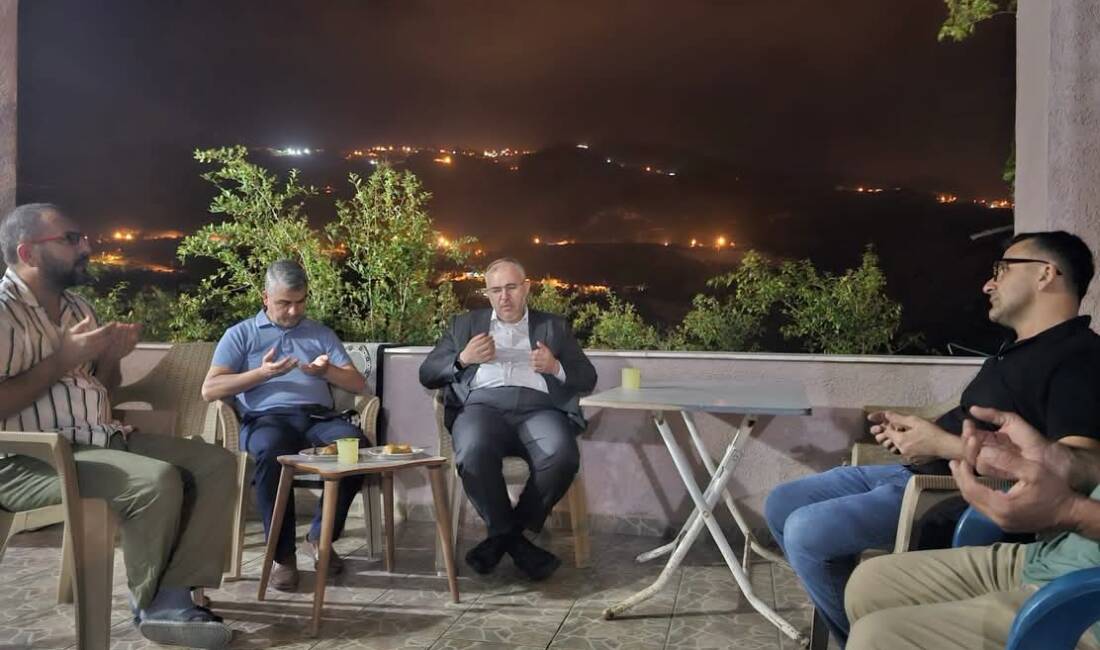 Necmettin Çalışkan, TBMM çalışmalarının ardından Hatay’ın farklı ilçelerinde düğün, taziye