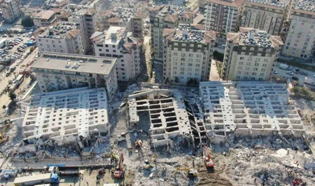 Hatay'da 6 Şubat depremlerinin simge yapılarından biri haline gelen Rönesans
