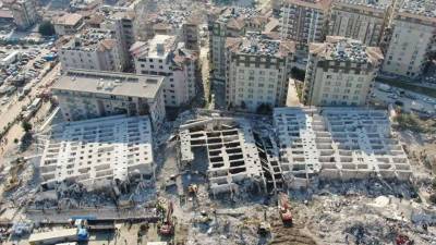 Hatay'da 6 Şubat depremlerinin simge yapılarından biri haline gelen Rönesans