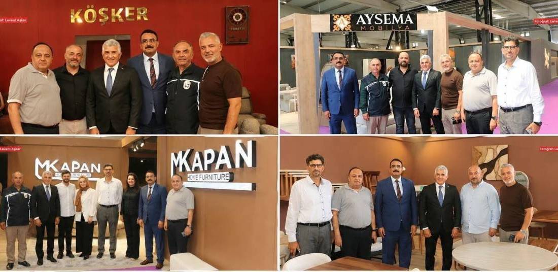 SGK Hatay İl Müdürü Hamit Bal, Hatay Mobilya Festivali’nde esnafı