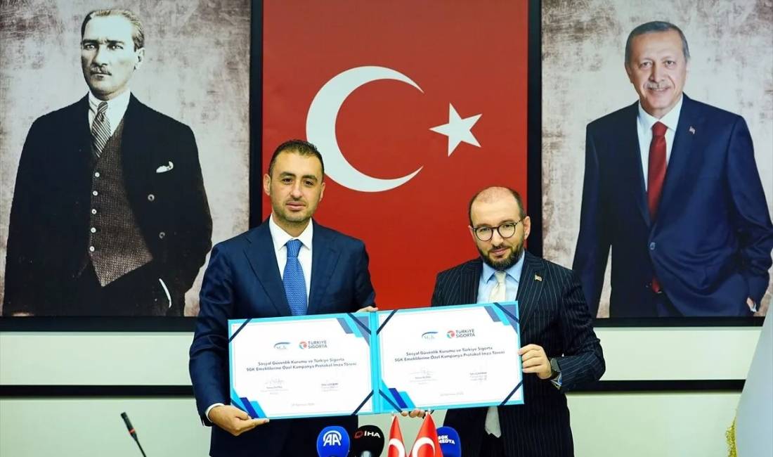 SGK ile Türkiye Sigorta’nın kampanyası kapsamında emeklilere sağlık, konut, kasko