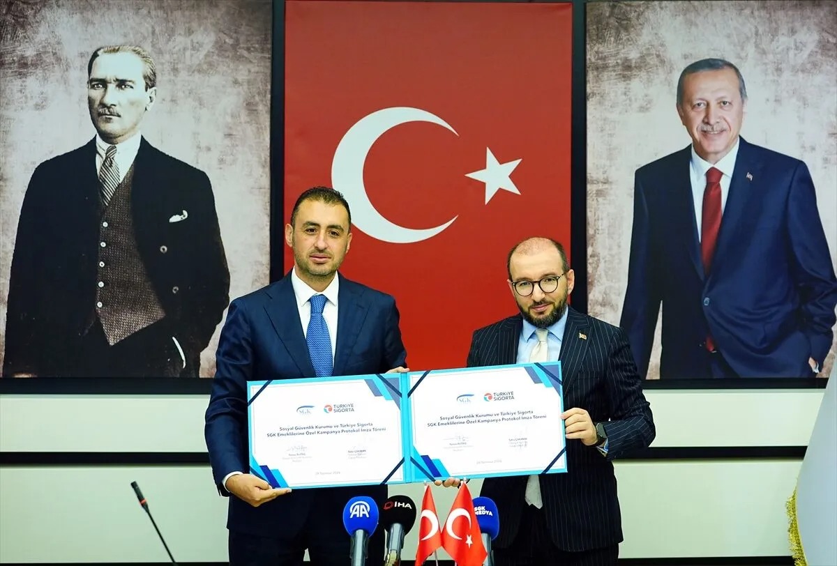 SGK ile Türkiye Sigorta’nın kampanyası kapsamında emeklilere sağlık, konut, kasko