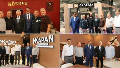 SGK Hatay İl Müdürü Hamit Bal, Hatay Mobilya Festivali’nde esnafı