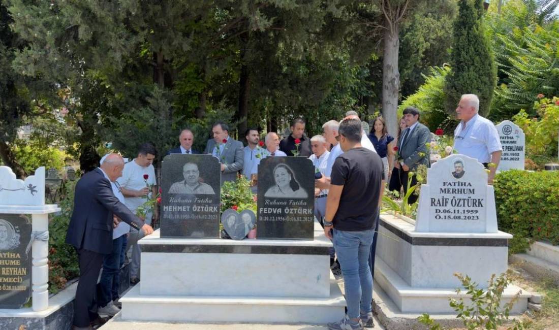 TASKK Genel Başkanı Şener Aydın ve beraberindeki heyet, 6 Şubat