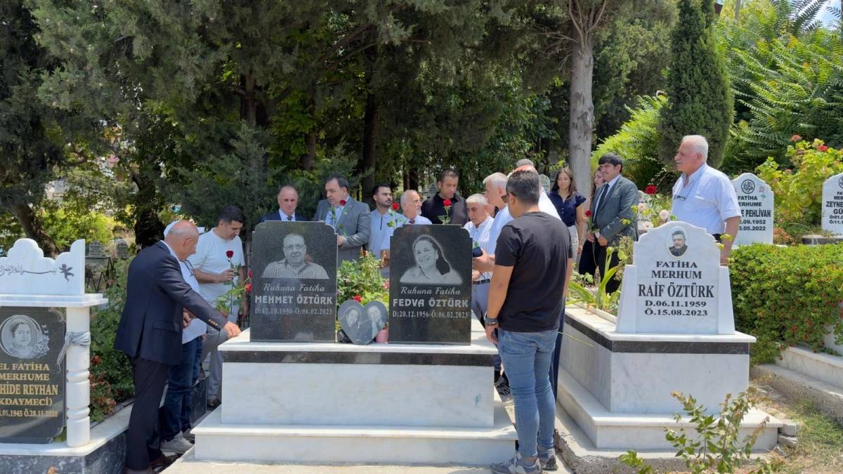 TASKK Genel Başkanı Şener Aydın ve beraberindeki heyet, 6 Şubat