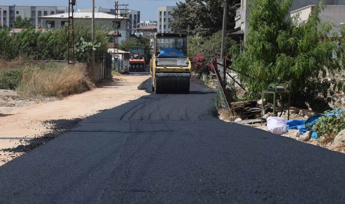 HBB, Defne’nin Turunçlu Mahallesi’ndeki cadde ve sokaklarda ulaşım konforunu artırmak