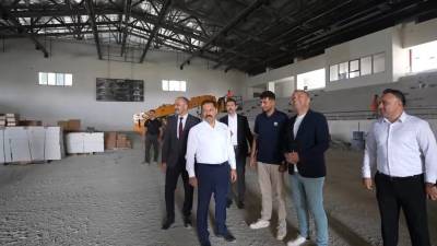Antakya’da gençlere yönelik 1.500 kişilik spor tesisi ile 300 yataklı
