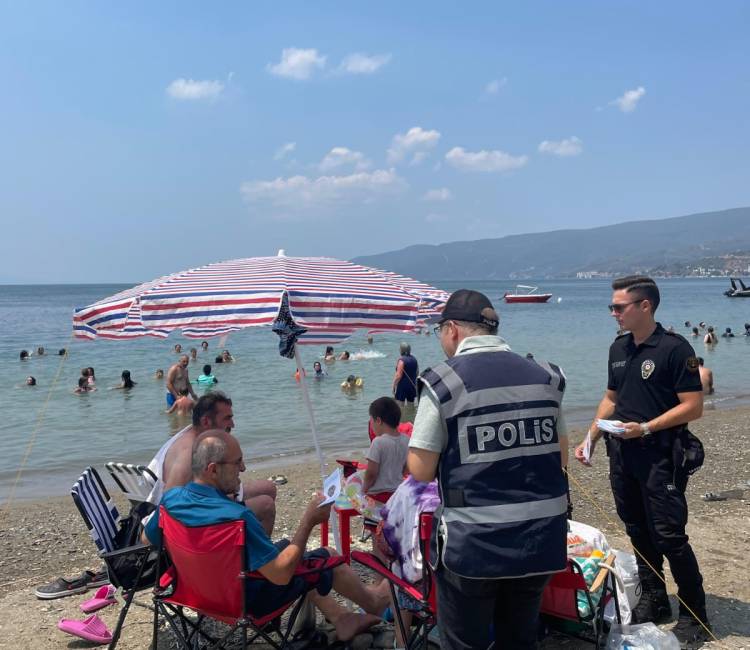 Arsuz’da sahil ve ana arterlerde yapılan denetimlerde 68 kişinin GBT