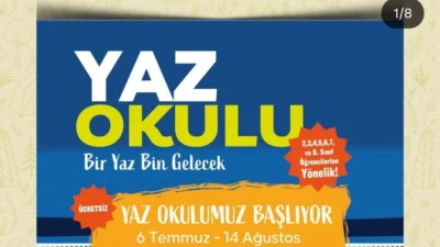 Hatay Büyükşehir Belediyesi’nin ücretsiz “Bir Yaz Bin Gelecek” Yaz Okulu,