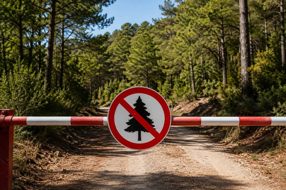 Hatay’da orman yangını riskine karşı ormanlık alanlara giriş yasağının 31