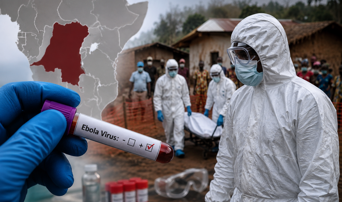 Demokratik Kongo Cumhuriyeti’nde hızla yayılan Ebola salgını 6. eyalete ulaşırken,