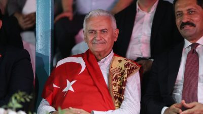 TDT Aksakallar Konseyi Başkanı Binali Yıldırım, Uluslararası Aba Güreşi Şampiyonası’nda