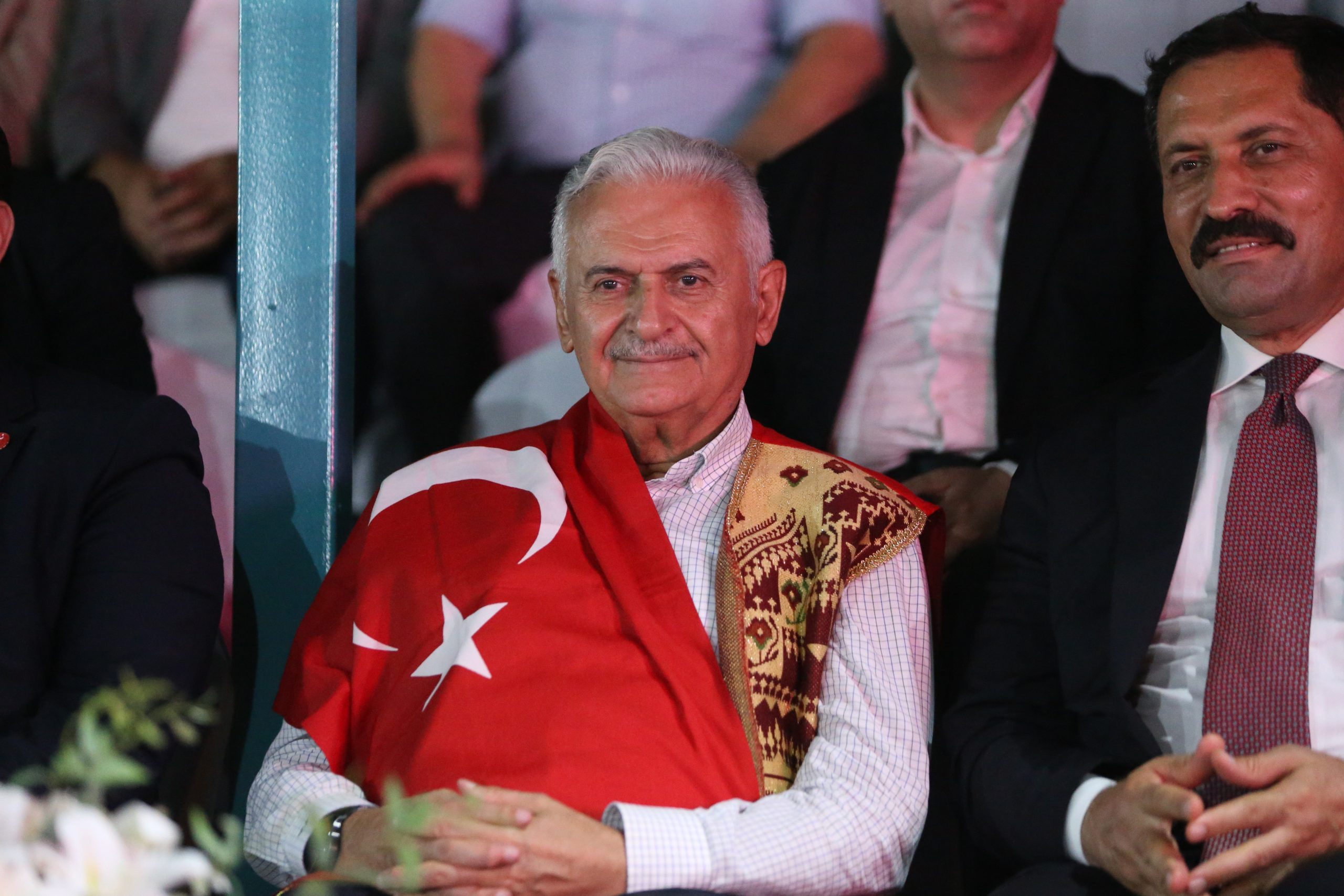TDT Aksakallar Konseyi Başkanı Binali Yıldırım, Uluslararası Aba Güreşi Şampiyonası’nda