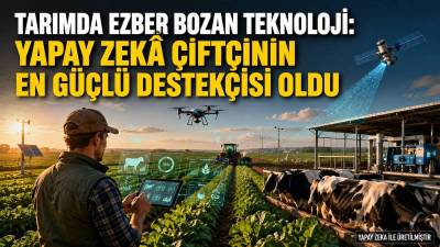 Yapay zekâ, tarım sektöründe üretim anlayışını değiştiriyor. Hayvan sağlığı takibinden