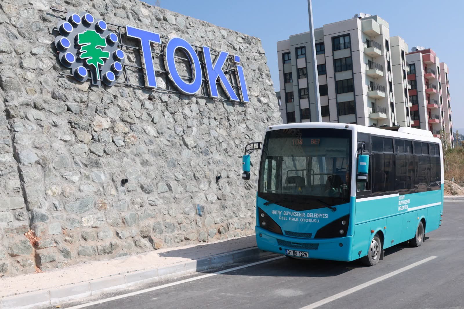 Hatay Büyükşehir Belediyesi, deprem sonrası nüfus yoğunluğunun arttığı Kisecik Mahallesi