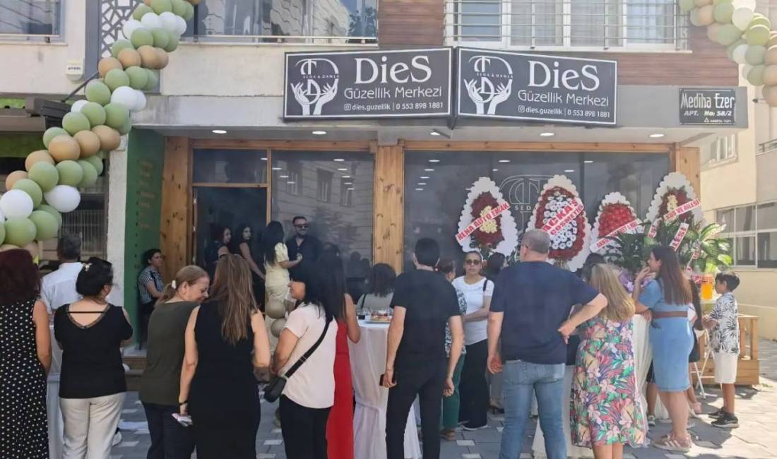 Defne ilçesine bağlı Turunçlu Mahallesi’nde hizmete giren Dies Güzellik Merkezi,