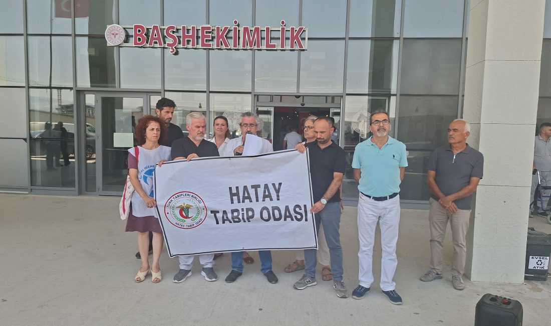 Hatay Tabip Odası, Sağlık Bakanlığının uygulamaya koymayı planladığı Bireysel Hedef