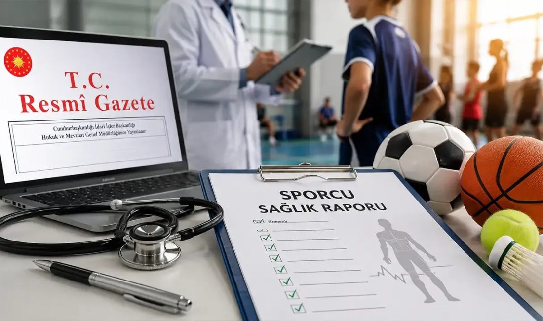 Sporcuların lisans işlemlerinde sağlık raporu alma sürecini kolaylaştıracak yeni düzenleme