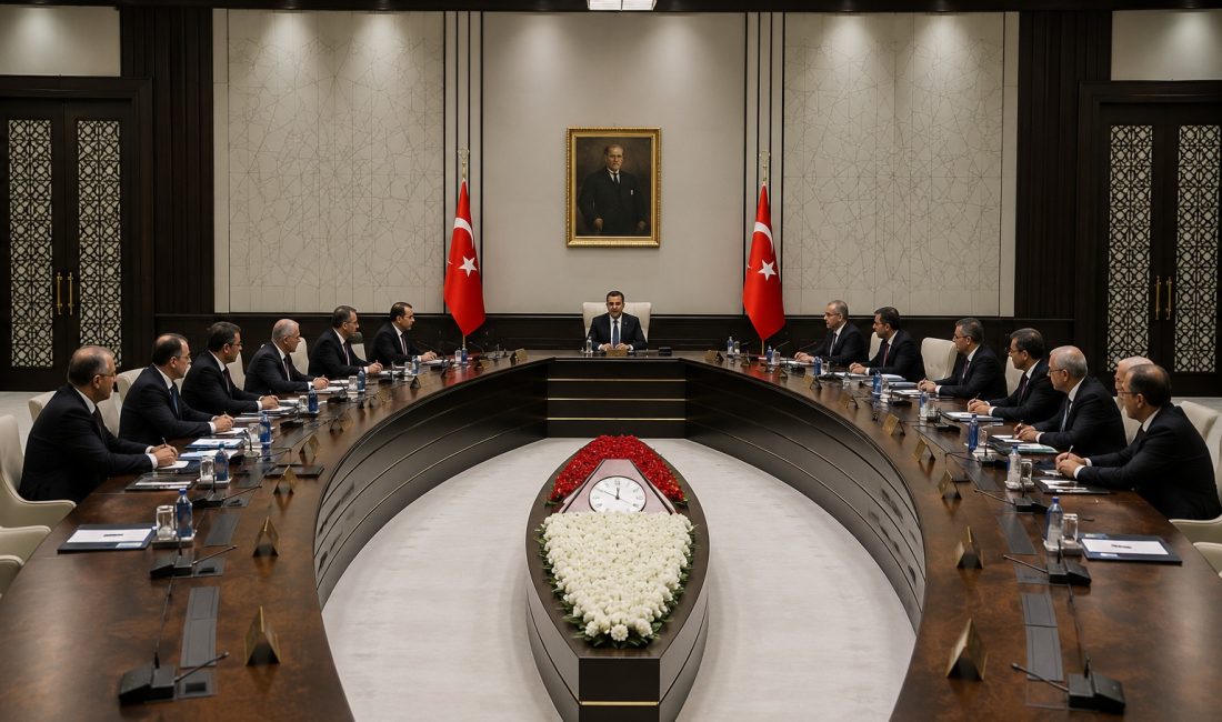 Nüfus Politikaları Kurulu, bugün Cumhurbaşkanlığı Külliyesi’nde Cumhurbaşkanı Yardımcısı Cevdet Yılmaz’ın