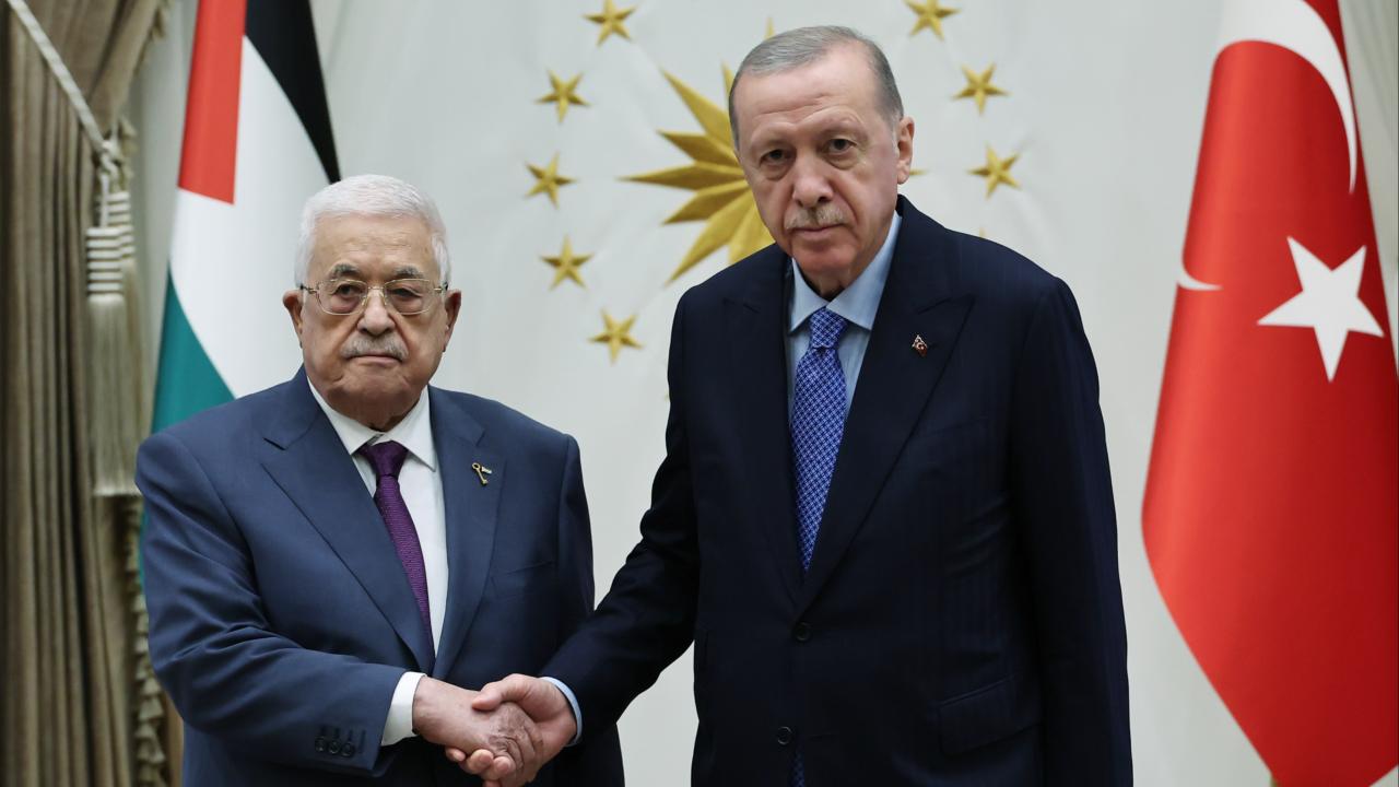 Filistin Devlet Başkanı Mahmud Abbas, Cumhurbaşkanı Recep Tayyip Erdoğan'ın daveti