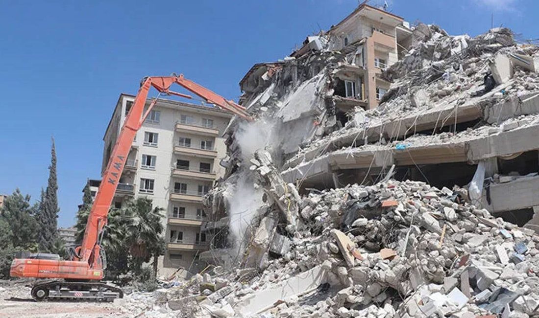 Çevre, Şehircilik ve İklim Değişikliği Bakanlığı tarafından hazırlanan “Binaların Yıkılması