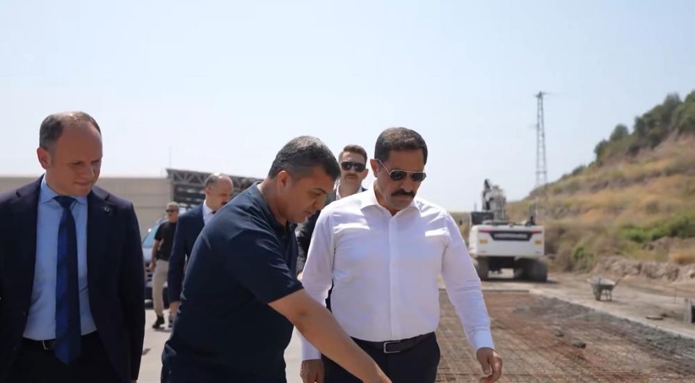 Hatay Valisi Mustafa Masatlı, Erzin Organize Sanayi Bölgesi’nde (OSB) devam